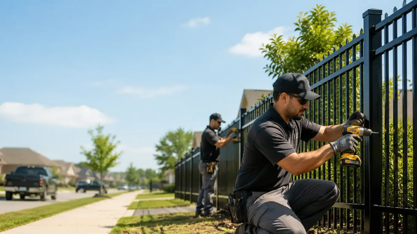 Metal Fence Installation in Toano, VA